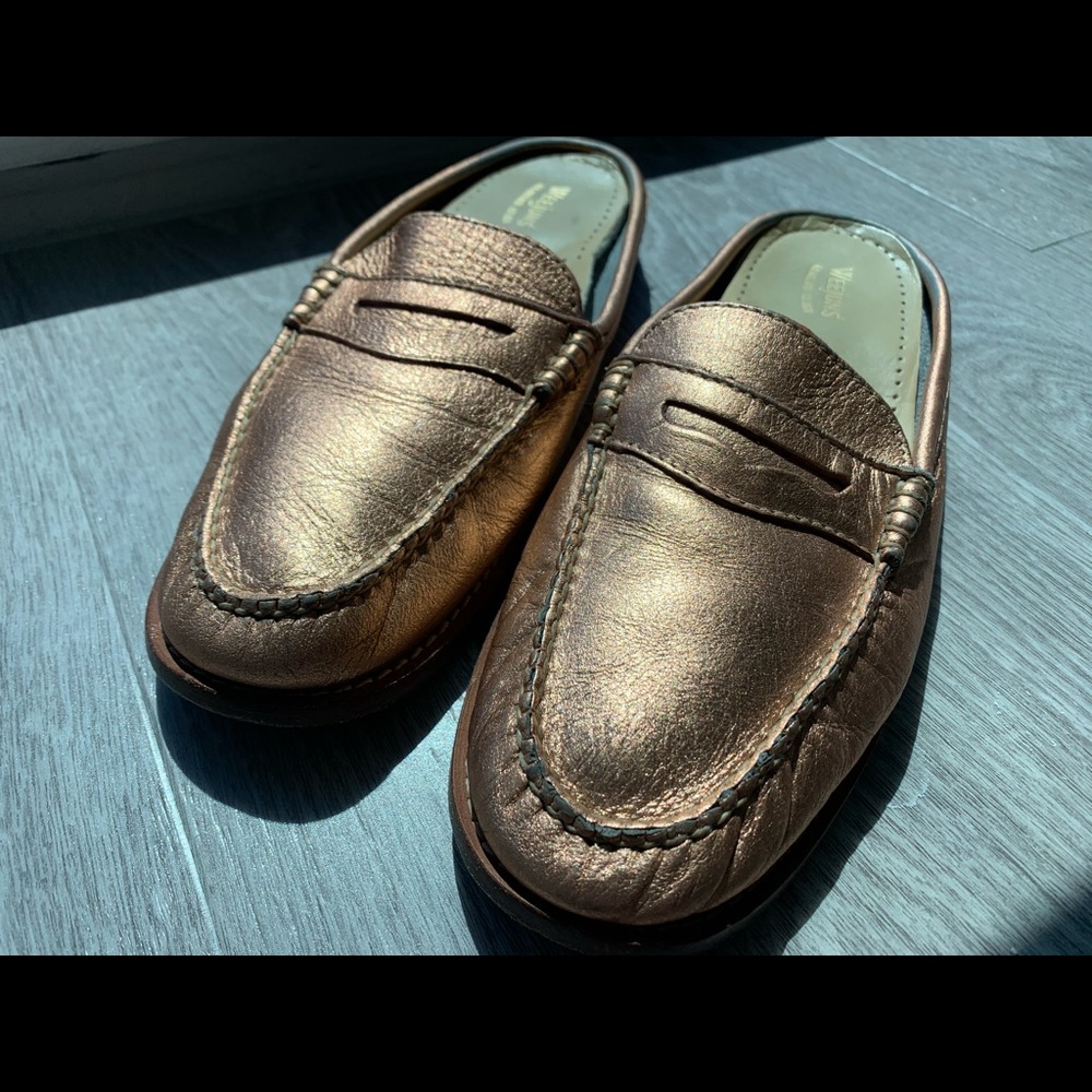 Weejuns - G.H. Bass & Co Rose Gold Mule